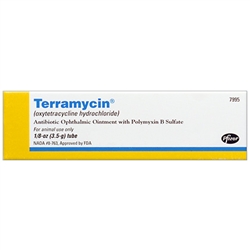 Terramycin Ophthalmic Ointment - 1/8 oz.