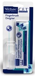 CET Fingerbrush Kit With Poultry Flavor Toothpaste