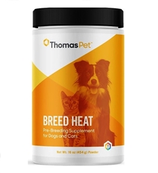 Thomas Labs Breed Heat for Dogs & Cats, 16 oz Powder