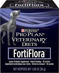 Purina Pro Plan Veterinary Diets FortiFlora Canine Nutritional Supplement, 30 Sachets - 6 pack