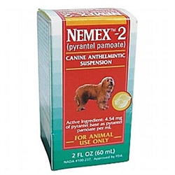 Nemex-2 Suspension (Pyrantel Pamoate), 2 oz.
