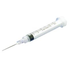 Monoject Syringe 3 cc, 22G X 1", Regular Luer, Single Syringe