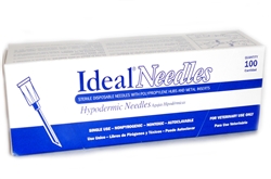 Ideal Needles, 18G X 1", Hard Pack 100/Box