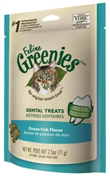 Feline Greenies Dental Treats, Fish Flavor, 3 oz.