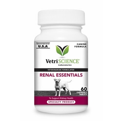 Renal Essentials For Dogs, 60 Chewables