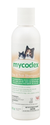 Mycodex Flea & Tick Shampoo P3 (Triple Strength Pyrethrin), 6 oz.