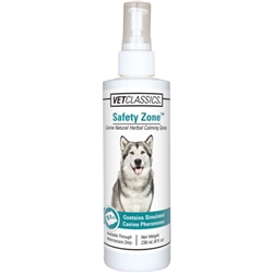 VetClassics Safety Zone Natural Herbal Calming Spray For Dogs, 8 oz