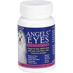 Angels' Eyes Tear Stain Supplement For Dogs, Beef Flavor, 30G