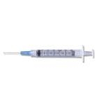 Monoject Syringe 3 cc, 25G X 5/8", Luer Lock, 100/Box