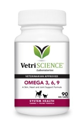 Omega 3,6,9 For Dogs & Cats, 90 Soft Gels