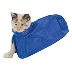 Feline Restraint Bag,  25 lbs & Over, Navy