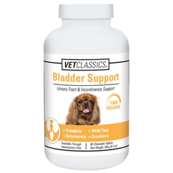 VetClassics Bladder Support For Dogs, 60 Chewable Tablets