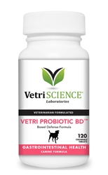 Vetri Probiotic BD For Dogs - 120 Chew Tablets