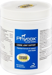 PhyCox Small Bites For Dogs, 120 Soft Chews