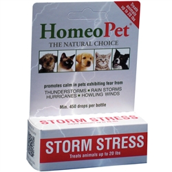 HomeoPet Pro Storm Stress For Animals Up To 20 lbs, 5 ml