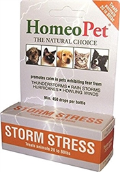 HomeoPet Pro Storm Stress For Animals 20-80 lbs, 5 ml