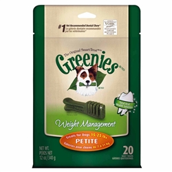Greenies Lite Treat Pack, Petite 12 oz., (20 Count)
