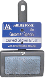 Curved Slicker Brush, Mini (Groomer Special)