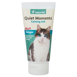 NaturVet Quiet Moments Calming Aid Gel For Cats, 3 oz