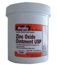Rugby Zinc Oxide Ointment, 1 lb Jar