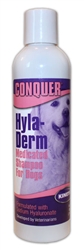 Conquer Hyla-Derm Medicated Shampoo For Cats, 8 oz.