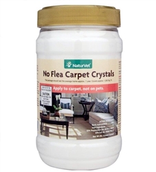 NaturVet No Flea Carpet Crystals - 2 lbs