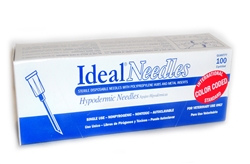 Ideal Needles 22G X 1", Hard Pack 100/Box