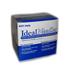 Ideal Needles 20G X 1", Hard Pack 100/Box