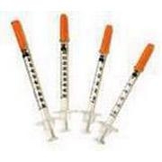 Monoject Insulin Syringe U-40 - 1/2 ml - 29G x 1/2" - 100 Syringes