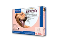 EFFITIX Topical Solution For Dogs 45-88.9 lbs, 3 Month Supply