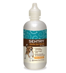 Sentry Sterile Eye Wash For Dogs, 4 oz