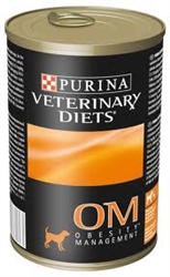 Purina Pro Plan Veterinary Diets OM Overweight Management CANINE Formula,13.3 oz Can (CASE 12)