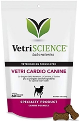 Vetri-Cardio Canine Bite-Sized Chews, 60 Count