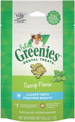 Feline Greenies Dental Treats Catnip Flavor, 2.1 oz