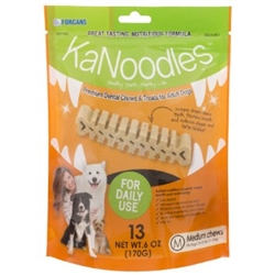 KaNoodles Premium Dental Chews & Treats, Small Dog - 25 Chews