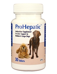 ProHepatic Liver Support For Medium Dogs, 30 Tablets