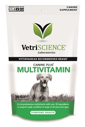 Canine Plus MultiVitamin, 30 Chews