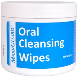 MaxiGuard Oral Cleansing Wipes, 100 Wipes