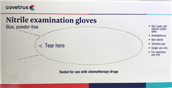 NITRILE Exam Gloves, Powder-Free, Small, 100/Box