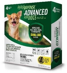 ParaDefense ADVANCED For Small Dogs 5-10 lbs, 4 Pack