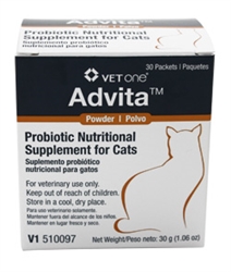 VetOne Advita Probiotic For Cats, 30 Packets ORANGE