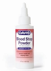 Davis Blood Stop Powder With Benzocaine, 1.5 oz