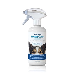 Vetericyn FoamCare Shampoo for Pets with Medium Density Hair, 16 oz