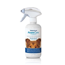 Vetericyn FoamCare Shampoo for Pets with High Density Hair, 16 oz