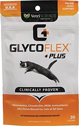 GlycoFlex Plus Feline Joint Support, 30 Bite-Sized Chews
