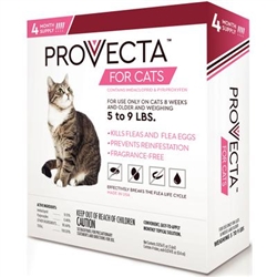 Provecta For Small Cats 5-9 lbs, 4 Doses