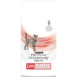 Purina Pro Plan Veterinary Diets DM Dietetic Management Feline Formula - Dry, 10 lbs