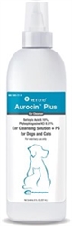 VetOne Aurocin Plus Ear Cleansing Solution + PS, 8 oz