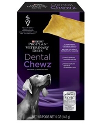 Purina Pro Plan Dental Chewz Canine Treats, 5 oz, Case of 6