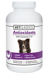 Vet Classics Antioxidants With Coenzyme Q-10, 120 Chewable Tablets